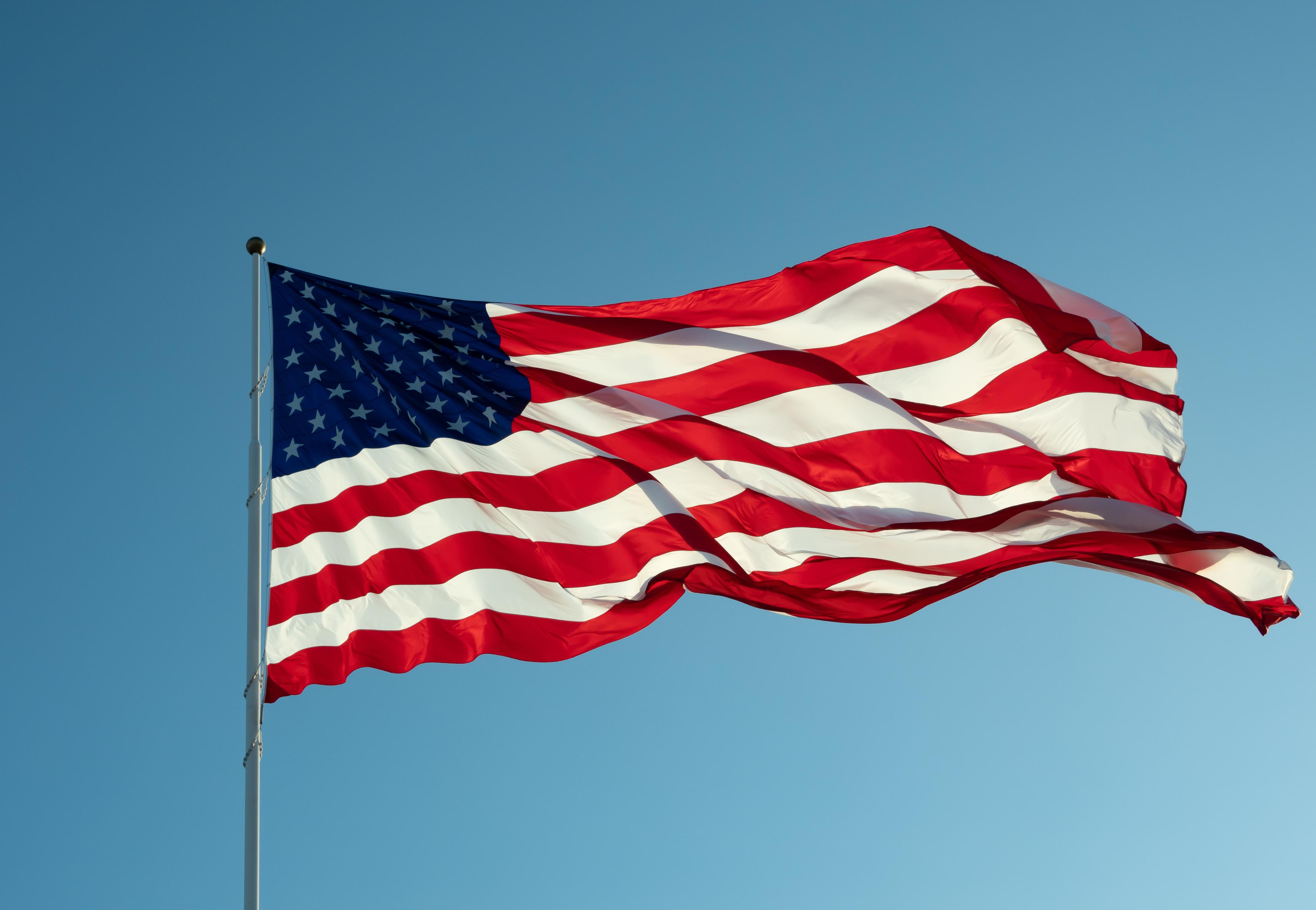 Flag of the United States representing the United States in the 2026 US-Iran conflict